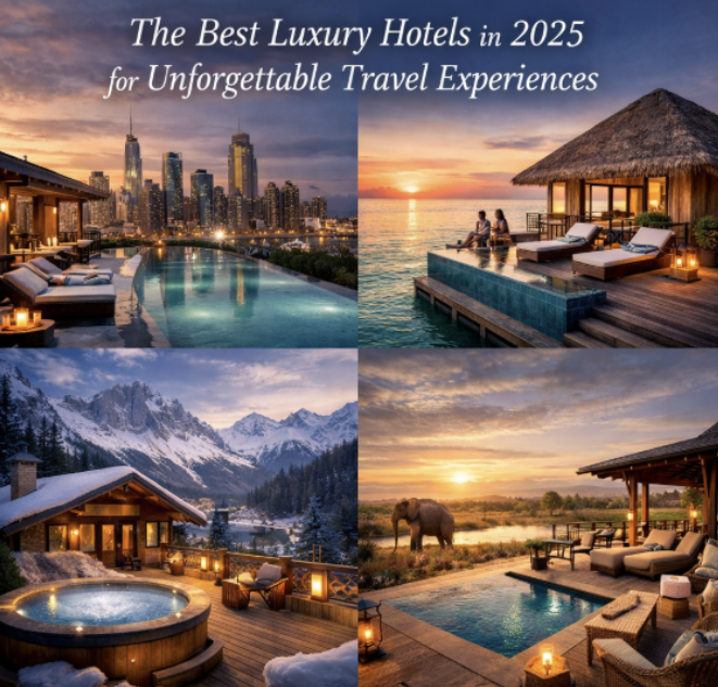 The Best Luxury Hotels in 2025 for Unforgettable Travel